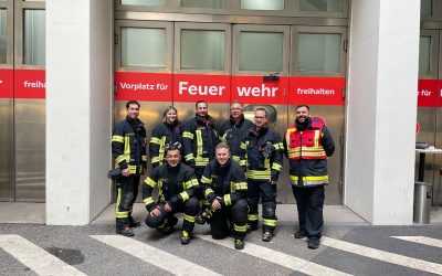 Übung der BTF Austria Center Vienna: Erfolgreicher Schadstoffeinsatz