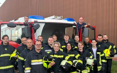 1. Grundausbildung im Herbst: engagierte Truppe